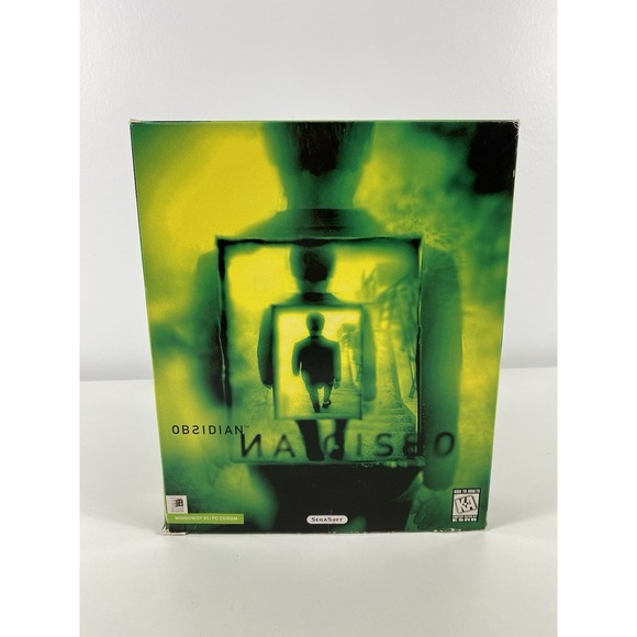 Other - Obsidian 5 Disc PC Game ~ Big Box ~ SegaSoft 1996 SCI FI CIB